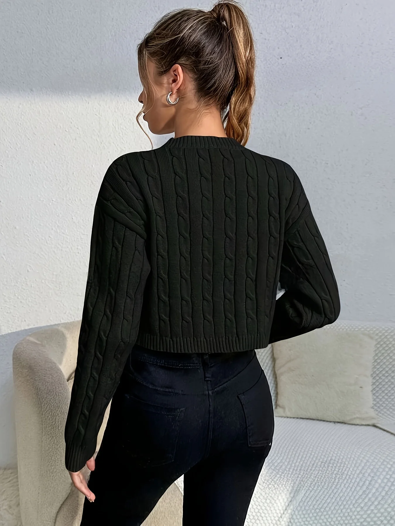 Knitted Sweater - Image 3