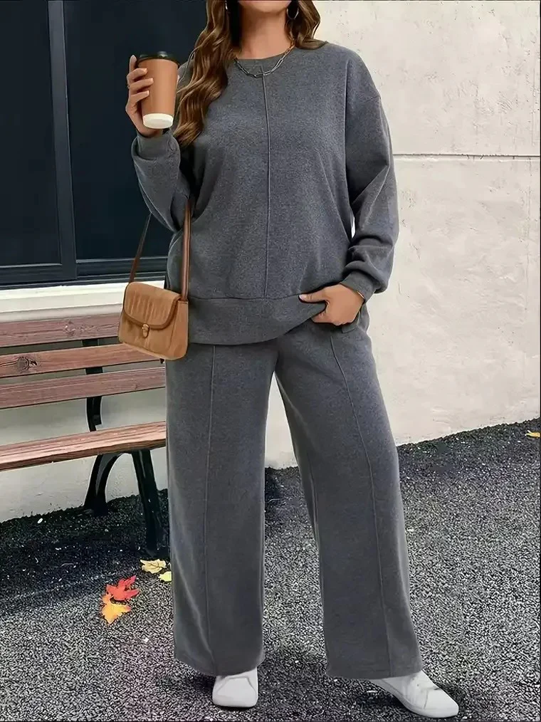 Women's Plus-Size Lounge Set - Image 3