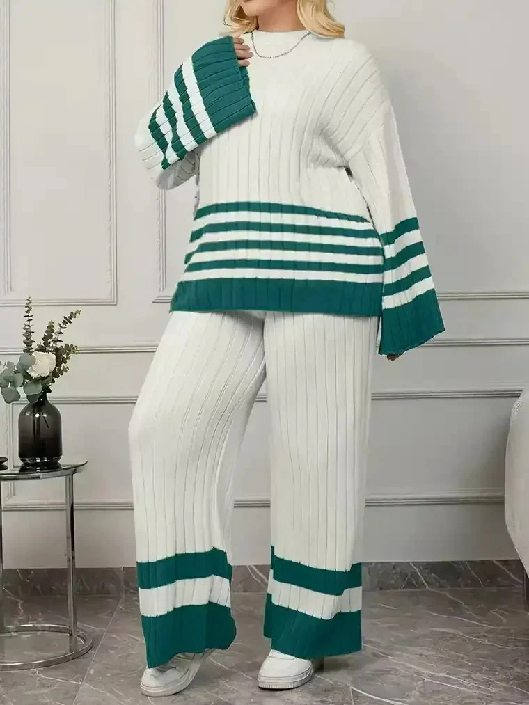 Women's Plus-Size Ribbed Set - Image 2