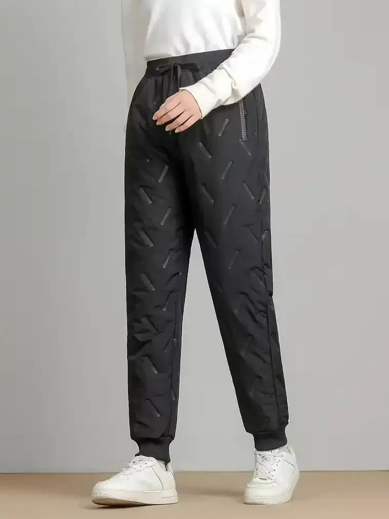 Women's Quilted Winter Pants - Image 2
