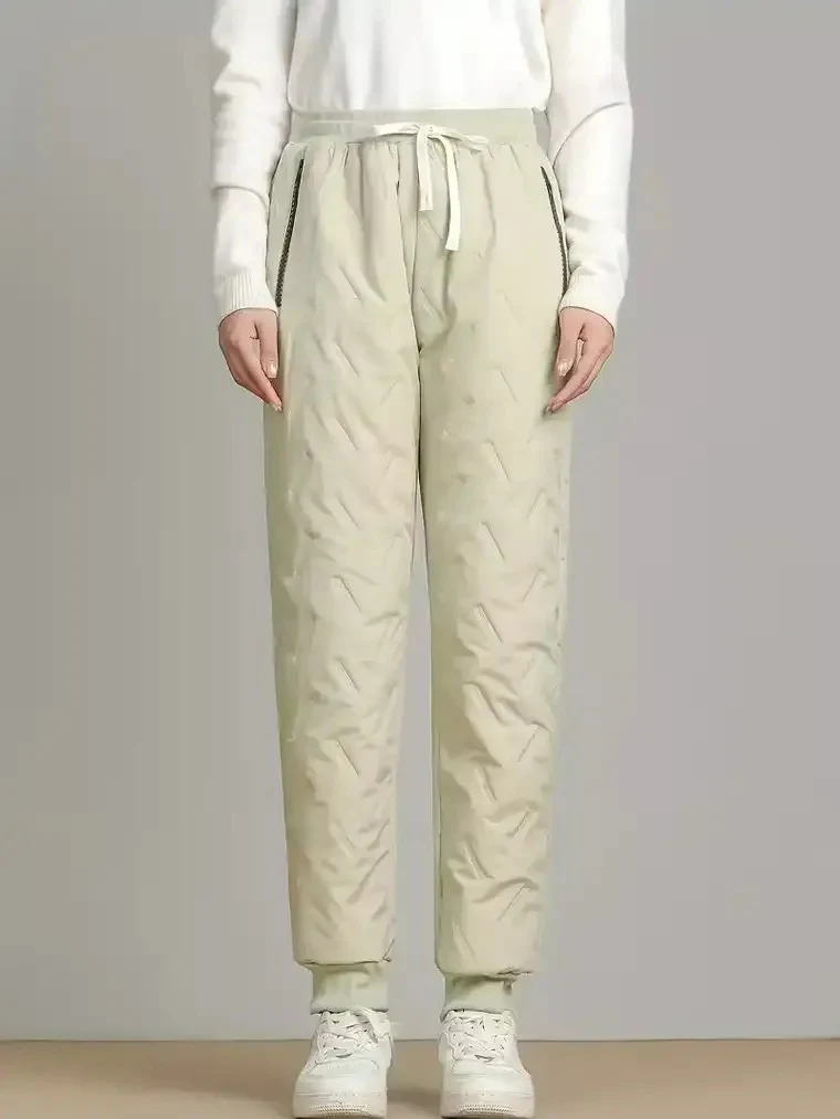 Women's Quilted Winter Pants - Image 3