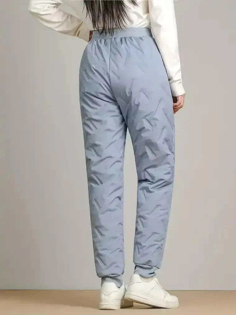 Women's Quilted Winter Pants - Image 4