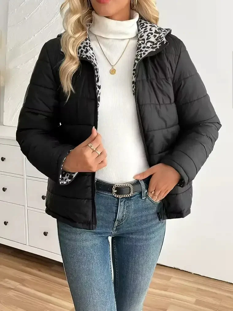 Women's Reversible Puffer Jacket - Image 2