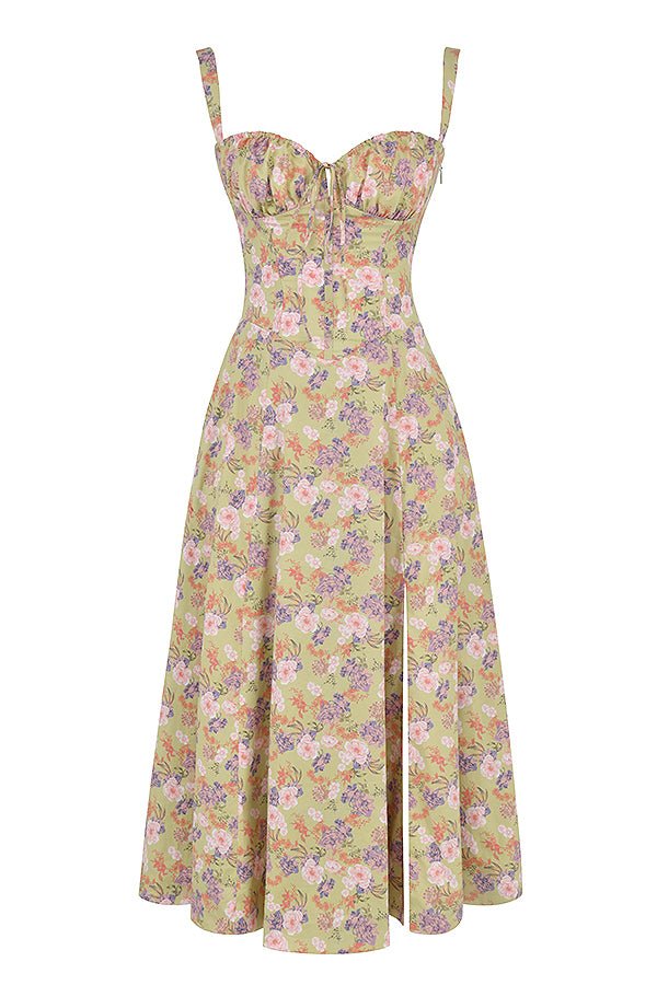 Women's Summer Midi Dress with Sleeveless and Drawstring - Image 17